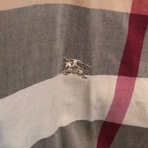Men’s Burberry button up shirt